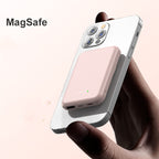 Mini Fast Charging Magnetic Wireless Power Bank 5000 MAh Portable - Fast, Snap-On Charging Anywhere