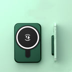 Mini Fast Charging Magnetic Wireless Power Bank 5000 MAh Portable - Fast, Snap-On Charging Anywhere