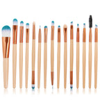 Set of 15 Professional Synthetic Makeup Brushes