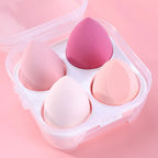 4pcs Makeup Sponge - Does Not Absorb Powder, Make-Up, Dry And Wet
