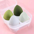 4pcs Makeup Sponge - Does Not Absorb Powder, Make-Up, Dry And Wet