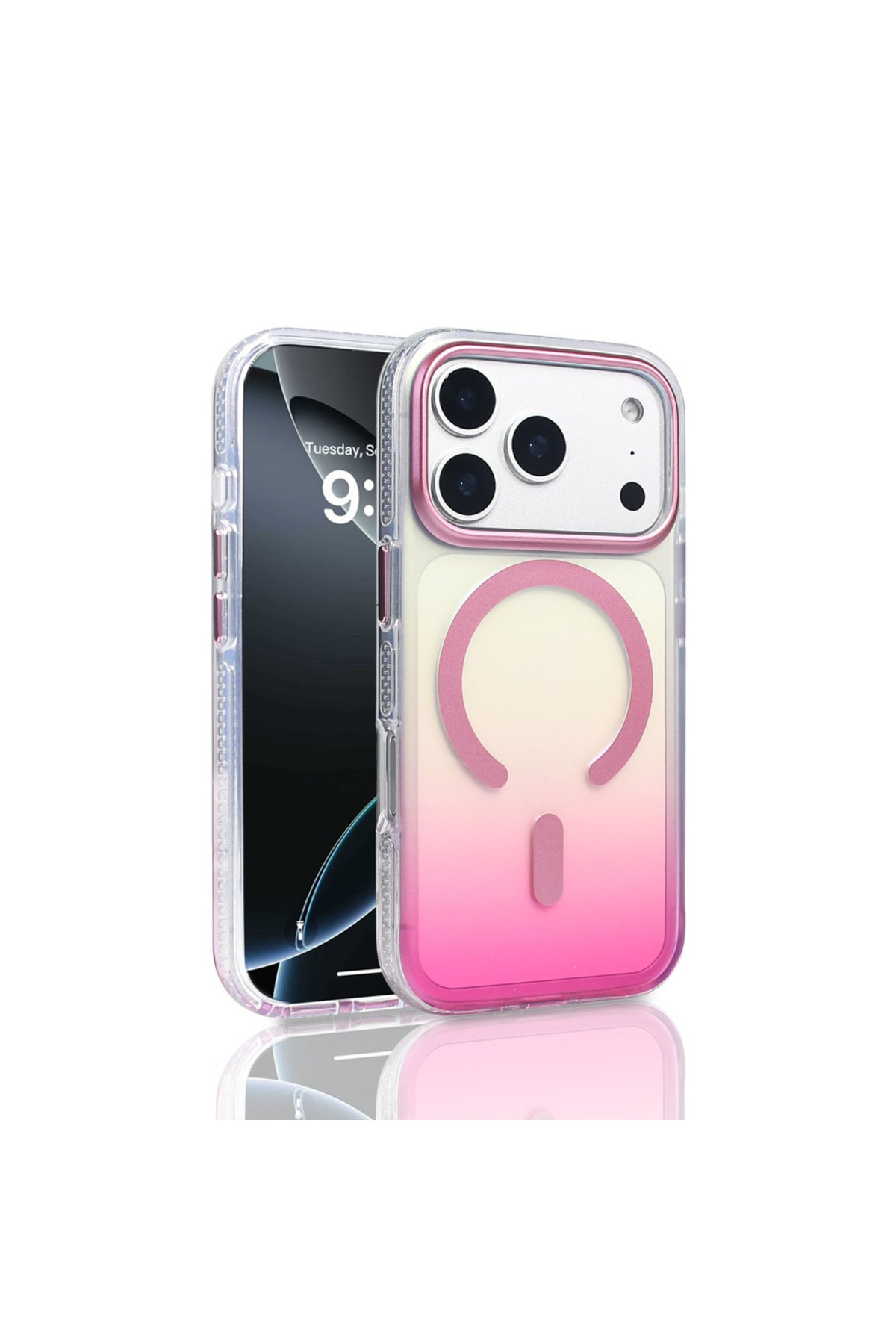 iPhone 17 Pro Case Msafe Charging Rainbow Taurus Cover