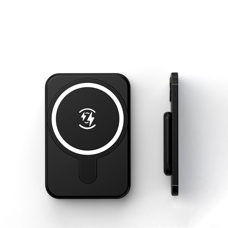 Mini Fast Charging Magnetic Wireless Power Bank 5000 MAh Portable - Fast, Snap-On Charging Anywhere
