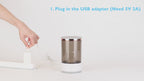 Automatic Makeup Brush Cleaner